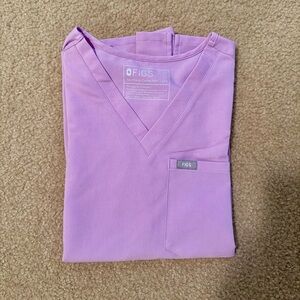 Figs Dusk Catarina Scrub Top